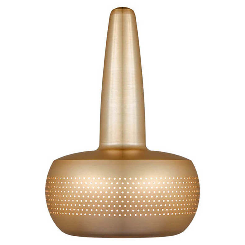 Clava Brushed Brass Lampshade